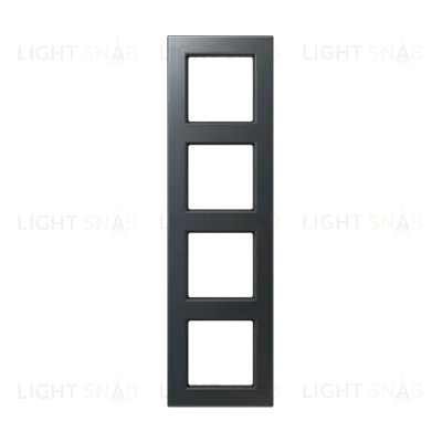 Рамка четырехместная Jung A5584BFANM A5584BFANM