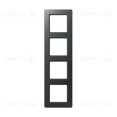 Рамка четырехместная Jung AF584BFANM AF584BFANM