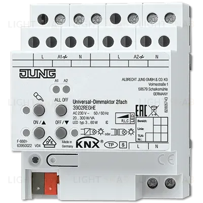 Диммер освещения Jung 3902REGHE 3902REGHE