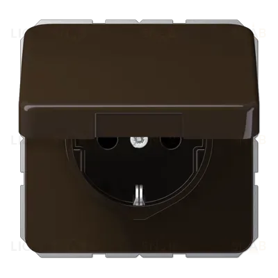 Розетка штепсельная Schuko Jung CD1520BFKLBR CD1520BFKLBR