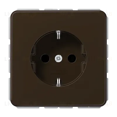 Розетка штепсельная Schuko Jung CD1520BFBR CD1520BFBR