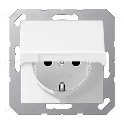 Розетка штепсельная Schuko Jung A1520BFKIKLWWM A1520BFKIKLWWM