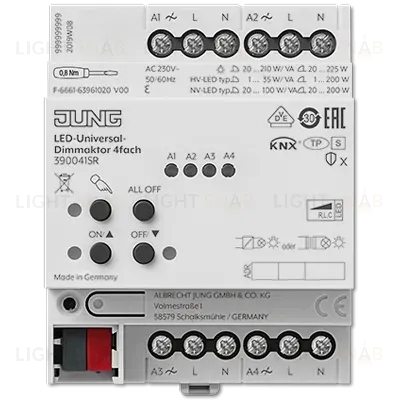 Диммер Jung 390041SR 390041SR