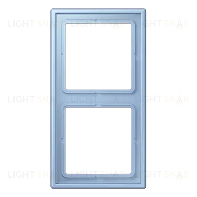 Рамка двухместная Jung LC982207 LC982207