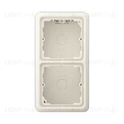 Коробка двухместная Jung CD582AW CD582AW