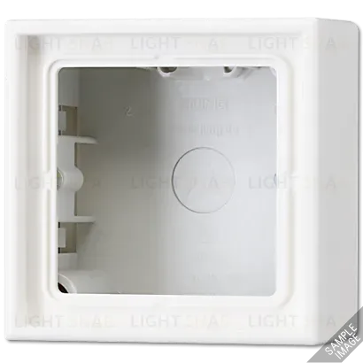 Коробка одноместная Jung LS581ASW LS581ASW