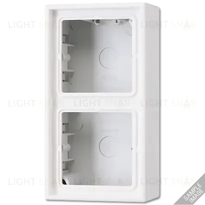 Коробка двухместная Jung LS582AW LS582AW