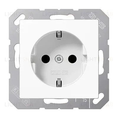 Розетка штепсельная Schuko Jung A1520BFKIWW A1520BFKIWW