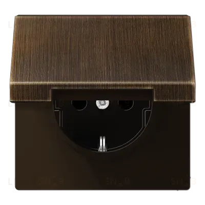 Розетка штепсельная Schuko Jung ME1520KIKLAT ME1520KIKLAT