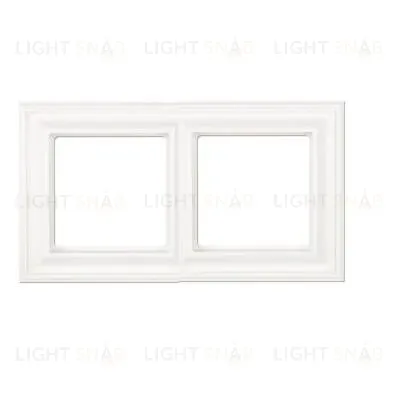 Рамка двухместная Jung EPD482WW EPD482WW