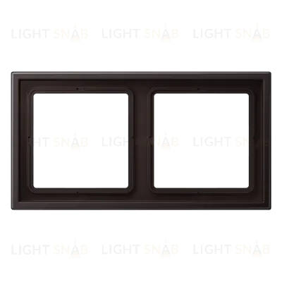 Рамка двухместная Jung LSZAL982BFD LSZAL982BFD