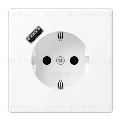 Розетка 2K+З Jung LS1520-18AWWM LS1520-18AWWM