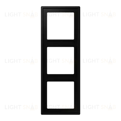 Рамка трехместная Jung LS983SWM LS983SWM