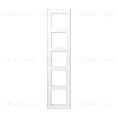 Рамка пятиместная Jung A5585BFWWM A5585BFWWM