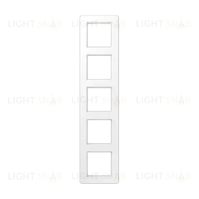 Рамка пятиместная Jung AF585BFWWM AF585BFWWM