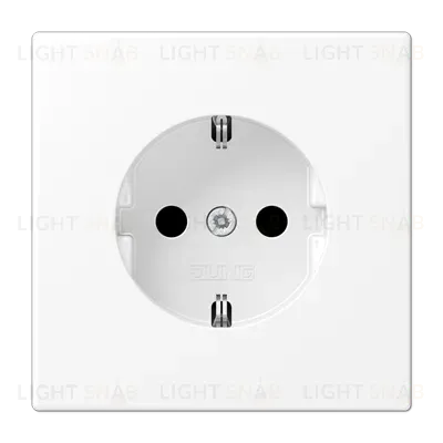 Розетка 2K+З со шторками Jung LS1520KIWWM LS1520KIWWM