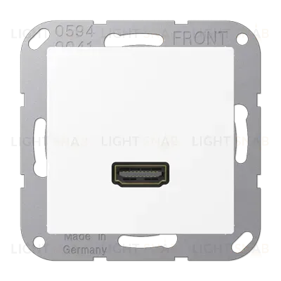 Розетка HDMI Jung MAA1112WWM MAA1112WWM