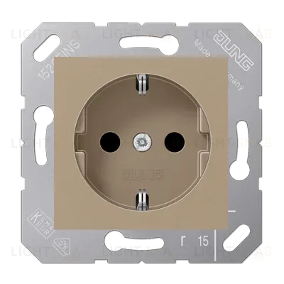 Розетка Schuko Jung CD5120BFBB CD5120BFBB