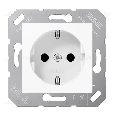 Розетка Schuko Jung CD5120BFWW CD5120BFWW