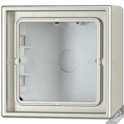 Коробка одноместная Jung AL2581A-L AL2581A-L