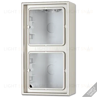 Коробка двухместная Jung AL2582A-L AL2582A-L