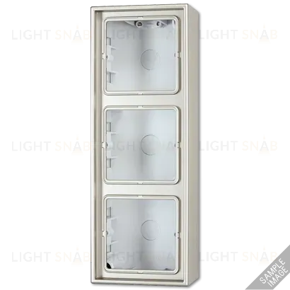 Коробка трехместная Jung AL2583A-L AL2583A-L