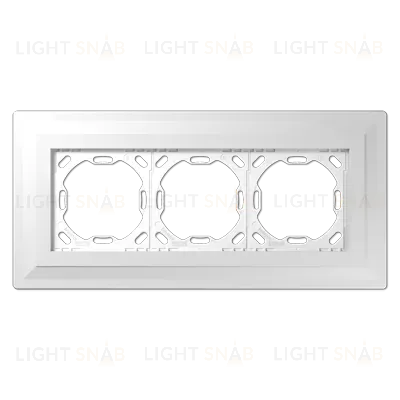 Рамка трехместная Jung PA983G125-3 PA983G125-3