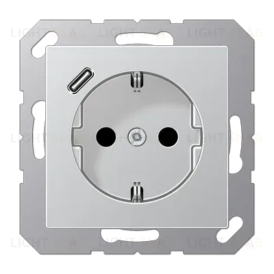 Розетка 2K+З USB Typ C Jung A1520-18CAL A1520-18CAL
