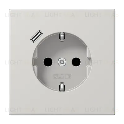 Розетка 2K+З USB Typ C Jung LS1520-18CLG LS1520-18CLG
