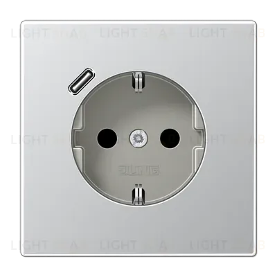 Розетка 2K+З USB Typ C Jung AL1520-18C AL1520-18C