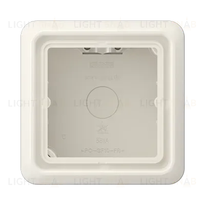 Коробка одноместная Jung CD581AW CD581AW