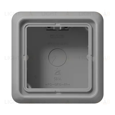 Коробка одноместная Jung CD581AGR CD581AGR