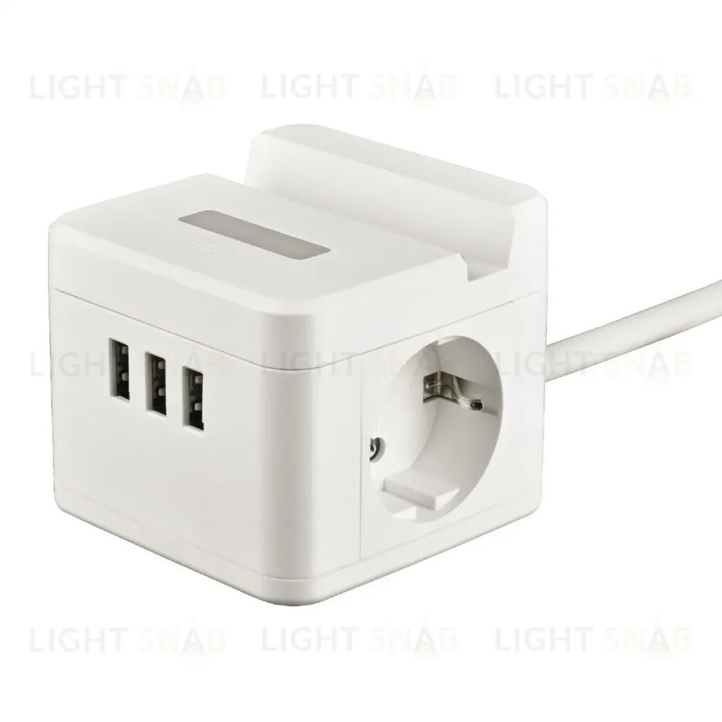 Удлинитель Uniel S-GCD2-1,5SBUH WHITE UL-00011251 S-GCD2-1,5SBUH WHITE