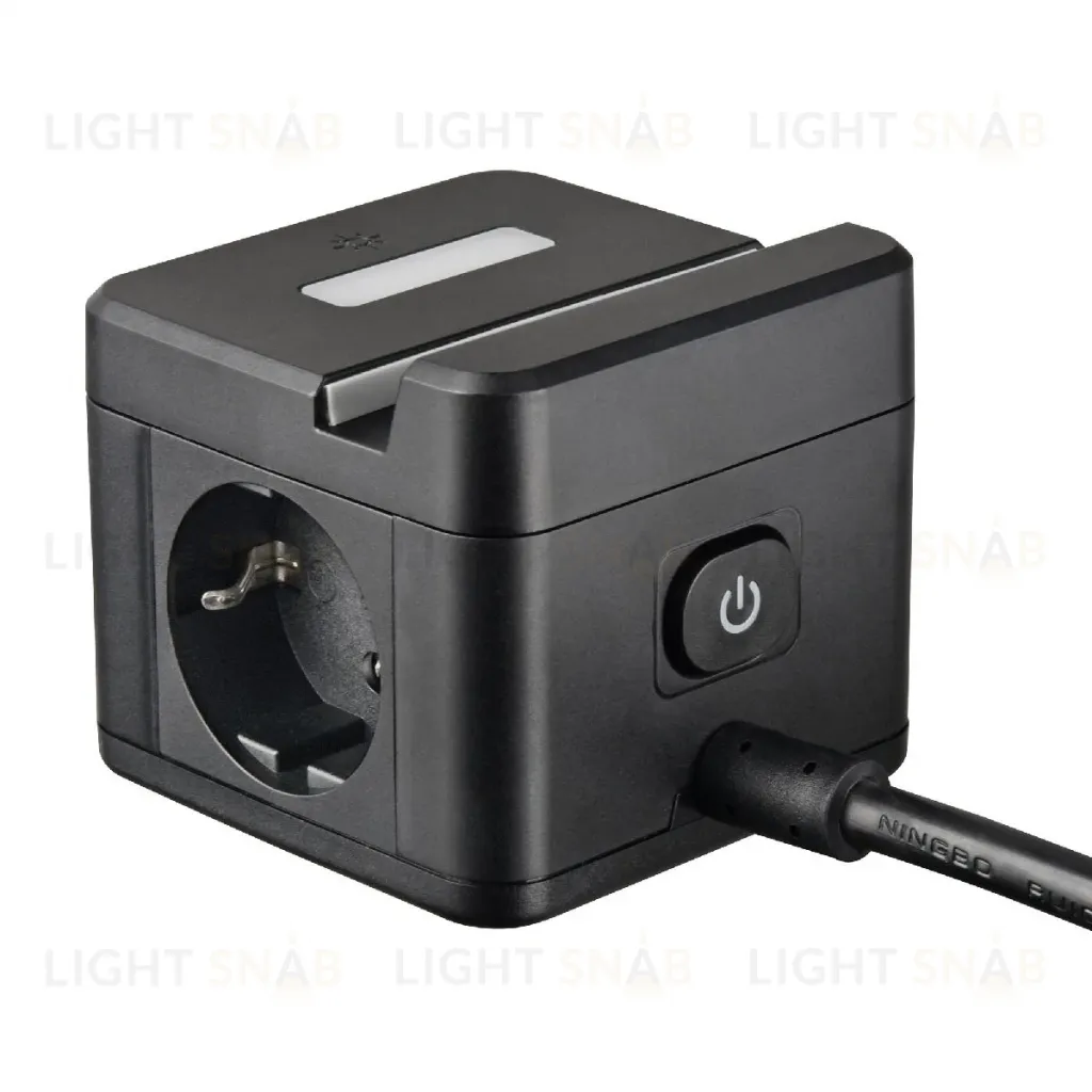 Удлинитель Uniel S-GCD2-1,5SBUH BLACK UL-00011252 S-GCD2-1,5SBUH BLACK