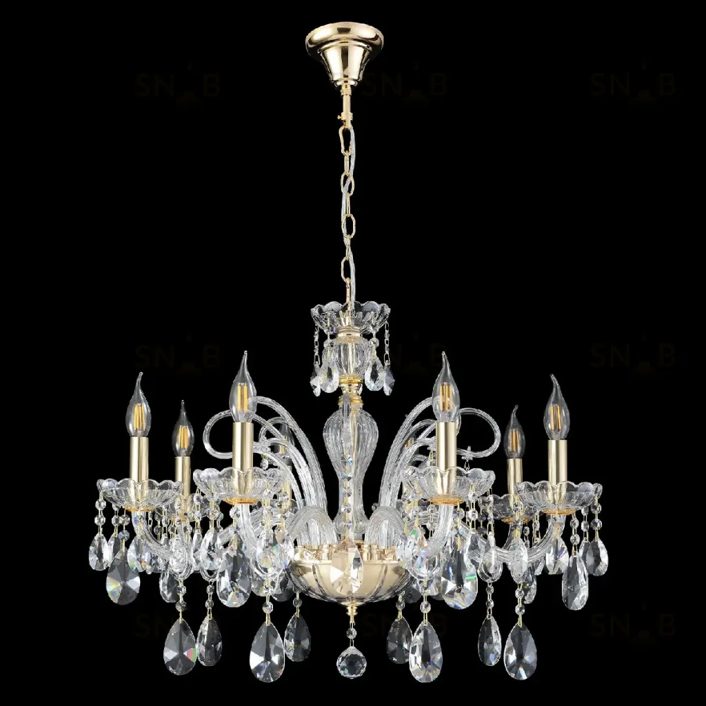 Подвесная люстра Crystal Lux MONICA SP8 GOLD MONICA SP8 GOLD