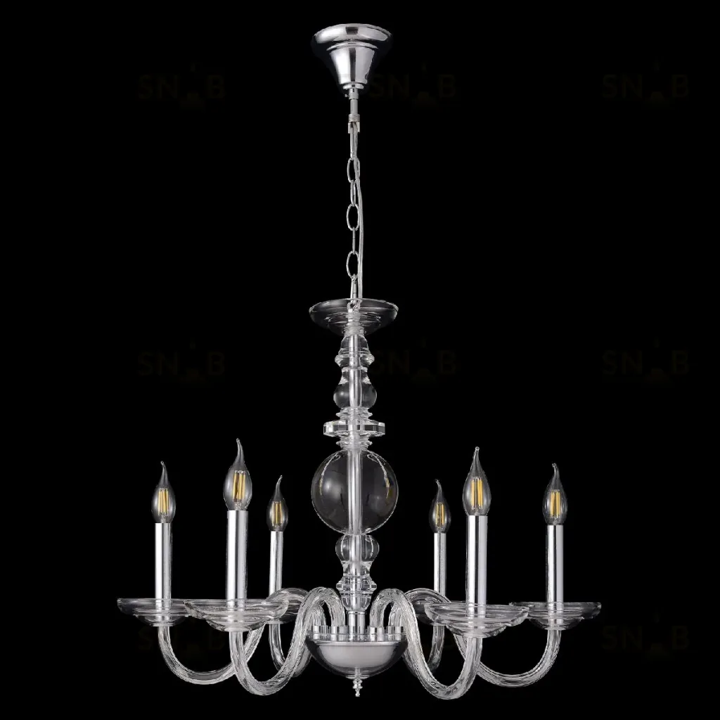Подвесная люстра Crystal Lux ARABESQUE SP6 CHROME ARABESQUE SP6 CHROME