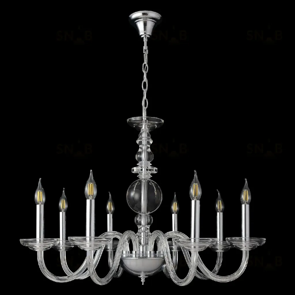 Подвесная люстра Crystal Lux ARABESQUE SP8 CHROME ARABESQUE SP8 CHROME