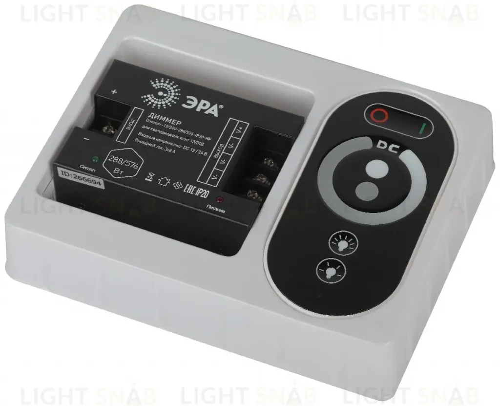 Диммер Эра Dimmer-12/24V-288/576-IP20-RF Б0061115 Б0061115