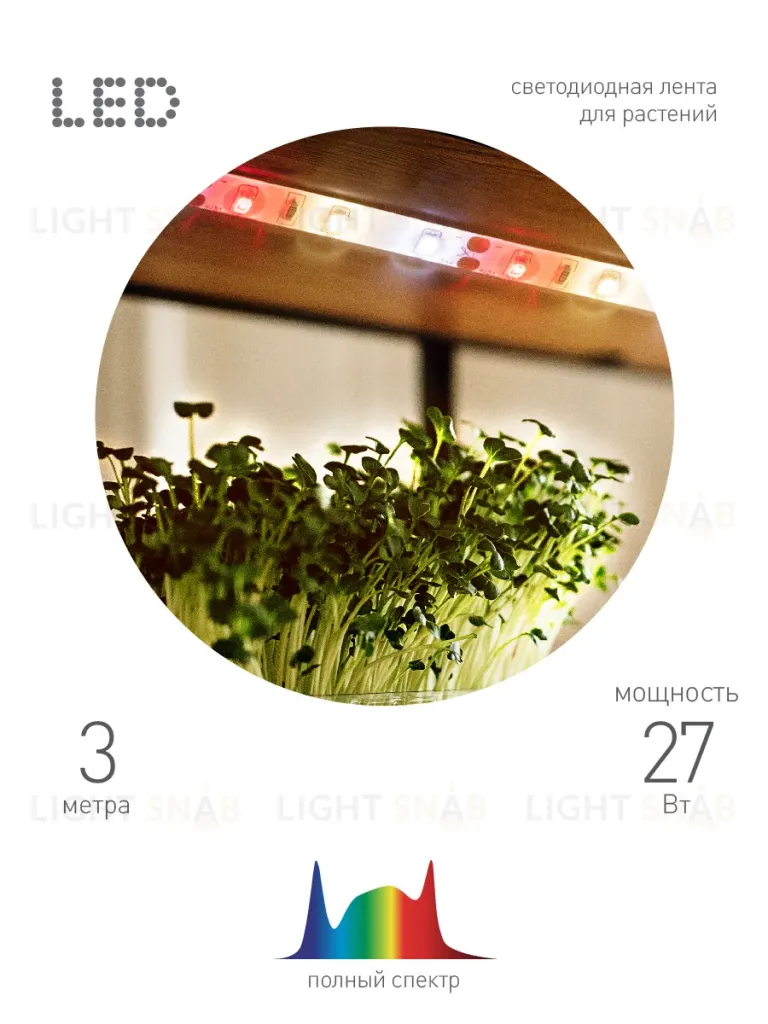 Светодиодная лента Эра FITO-Strip Light-Rа90-3m Б0059881 Б0059881