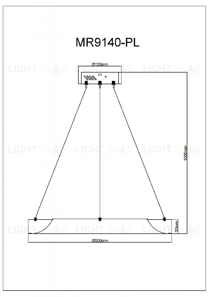 Подвесной светильник Myfar Elara MR9140-PL MR9140-PL