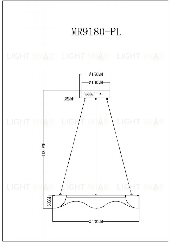 Подвесной светильник Myfar Diona MR9180-PL MR9180-PL