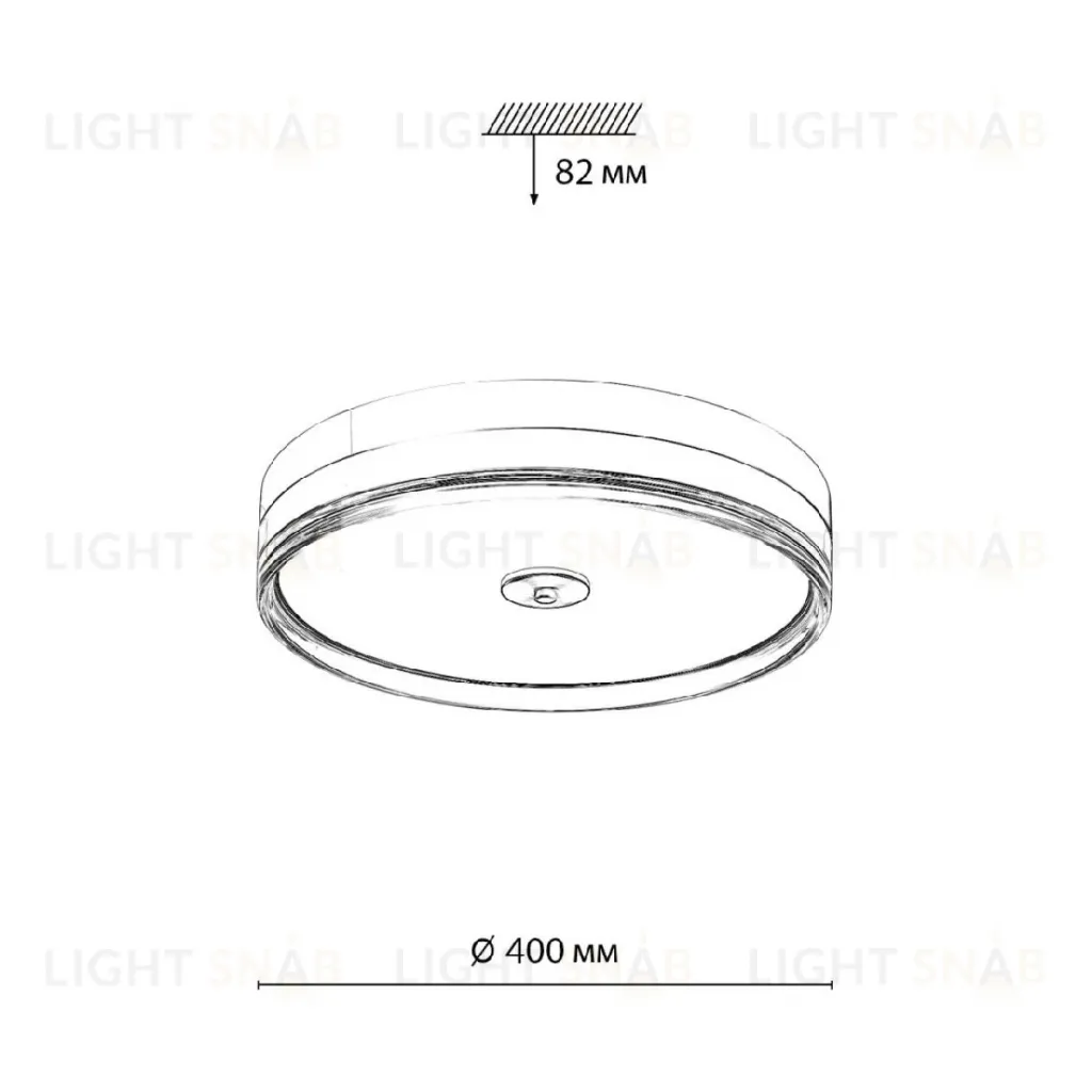 Потолочный светильник Sonex Mitra Led Eterna 7727/76L 7727/76L