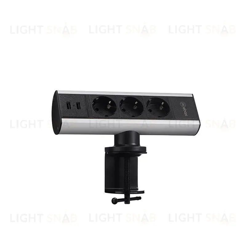 Блок розеток 102 (3 секции и 2 USB) Mebax 00-00001175 00-00001175