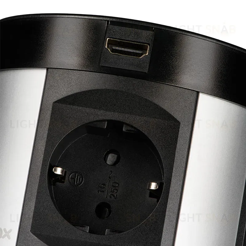 Блок розеток 107J (4 секции, 2 USB и 2 HDMI) Mebax 00-00001465 00-00001465