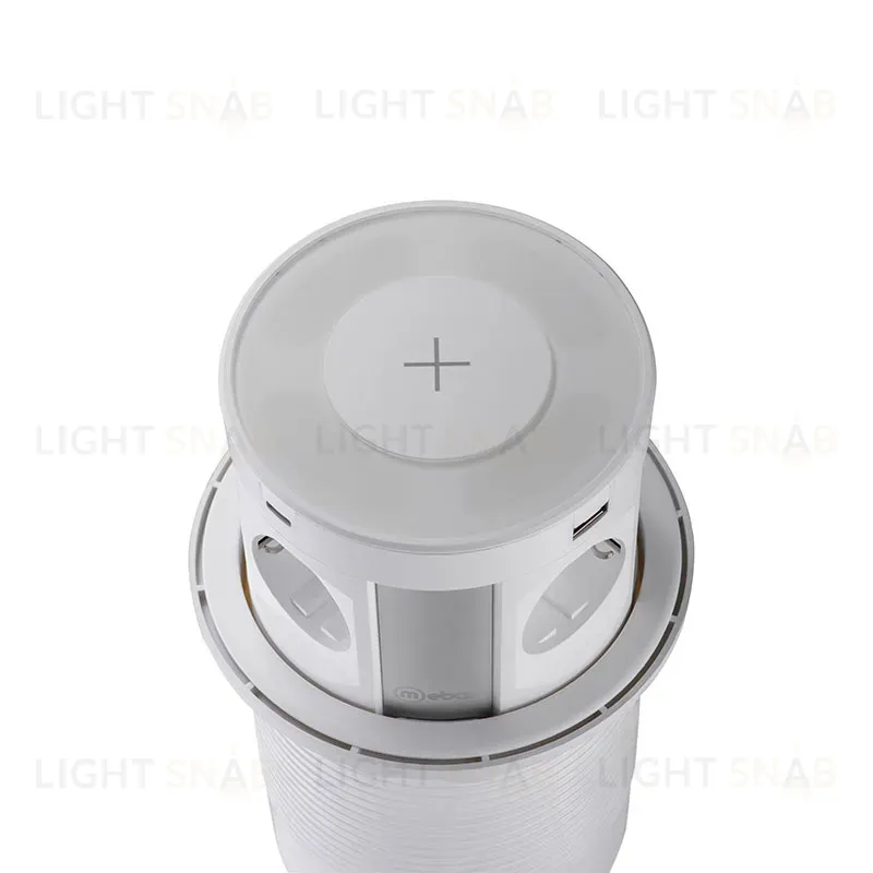 Блок розеток 107J (4 секции, 2 USB А + 2 USB С) Mebax 00-00001171 00-00001171
