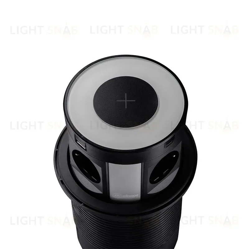 Блок розеток 107J (4 секции, 2 USB А + 2 USB С) Mebax 00-00001464 00-00001464