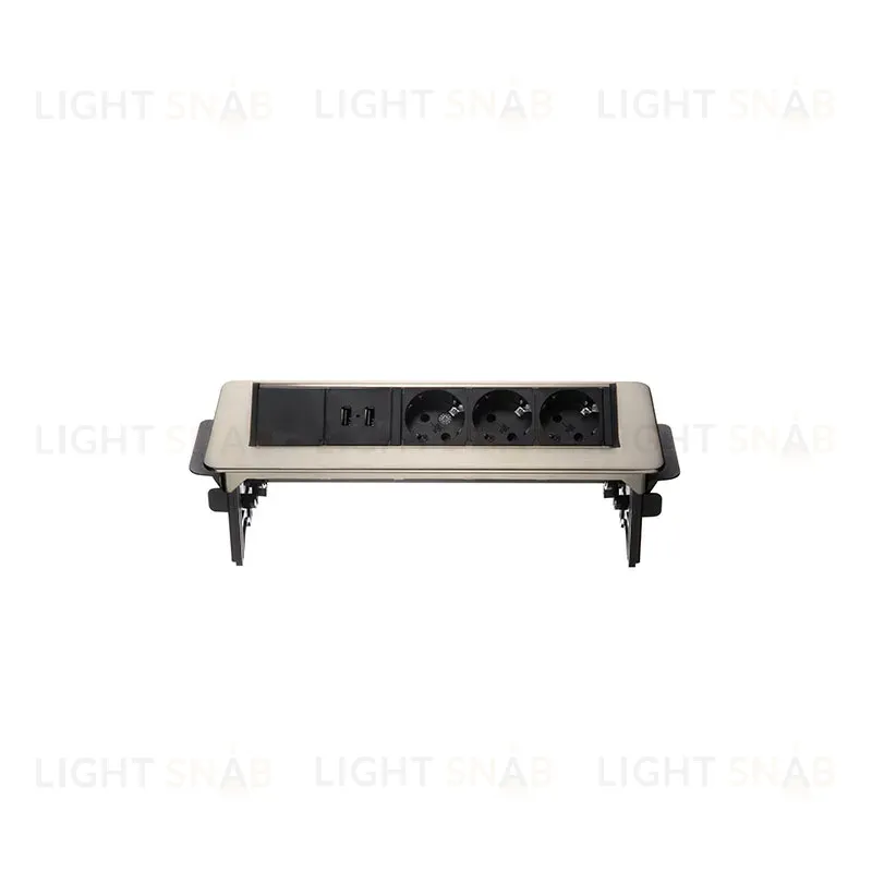Блок розеток 47 (3 секции и 2 USB) Mebax 00-00001164 00-00001164