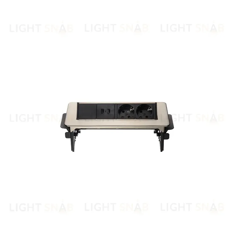 Блок розеток 47 (2 секции и 2 USB) Mebax 00-00000830 00-00000830
