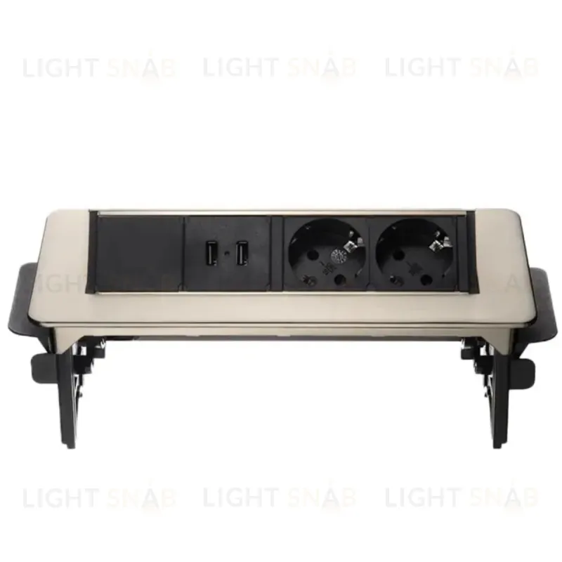 Блок розеток 47 (4 секции и 2 USB) Mebax 00-00000829 00-00000829