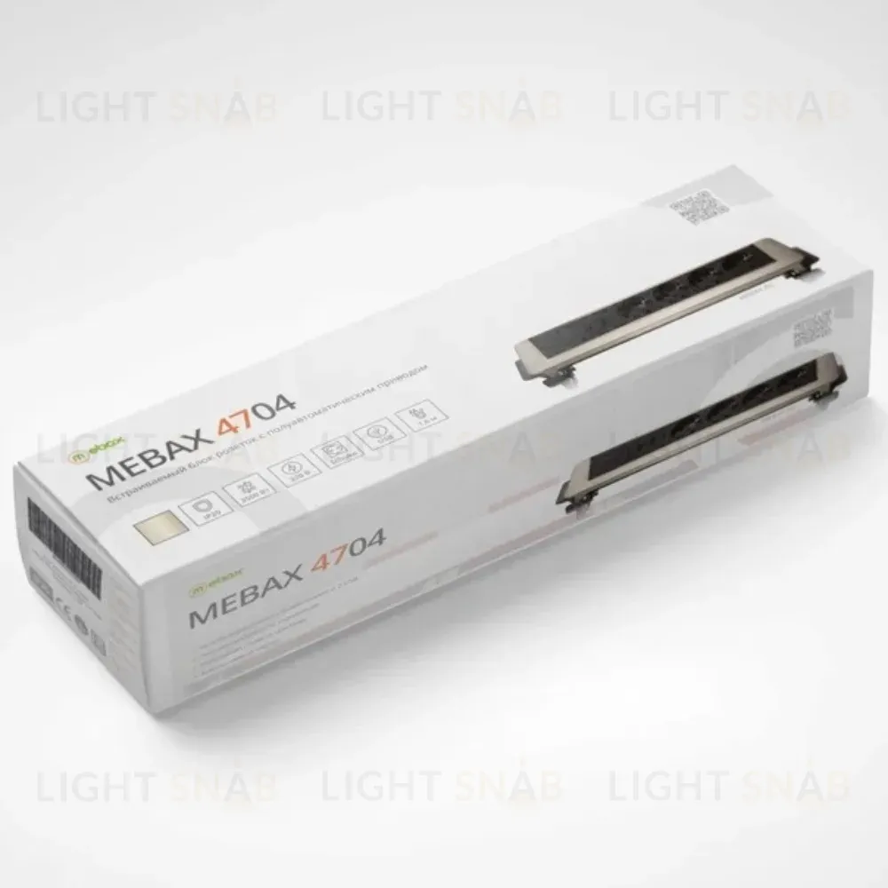Блок розеток 47 (4 секции и 2 USB) Mebax 00-00000829 00-00000829